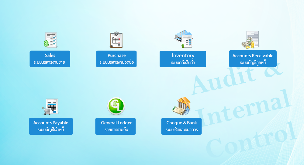 Audit and Internal Control - ระบบตรวจสอบและควบคุมภายใน